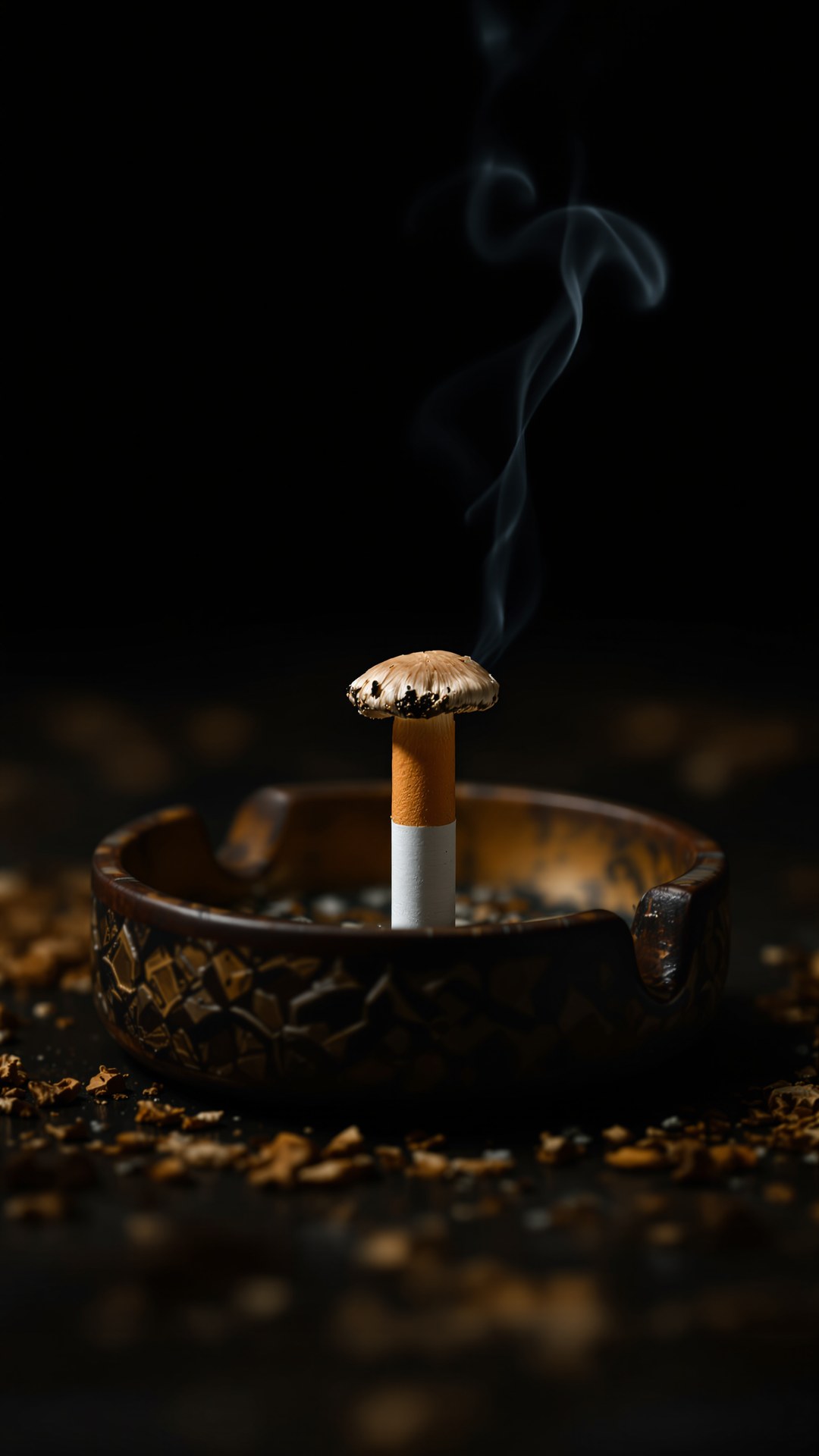 Psilocybin and Nicotine Addiction: How a Single Session Breaks the Hardest Habit — Instagram story